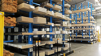 mobile cantilever racking