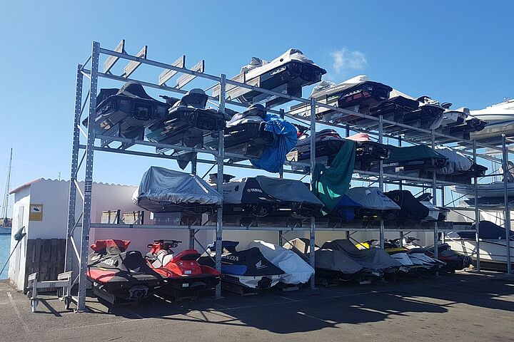 pallet racking for boat storage