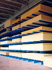 cantilever racking systems for timber storage